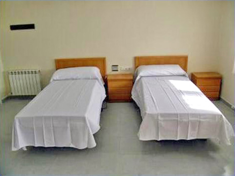 Residencia Miguel de Molinos (Muniesa). Habitación